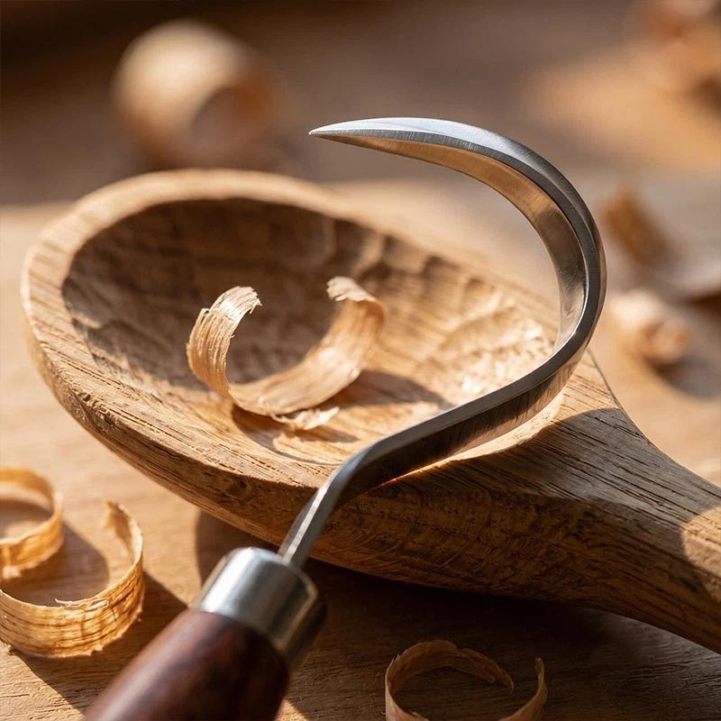 Woodworking Joinery - 1 Buah Pisau Ukir Kayu Pegangan