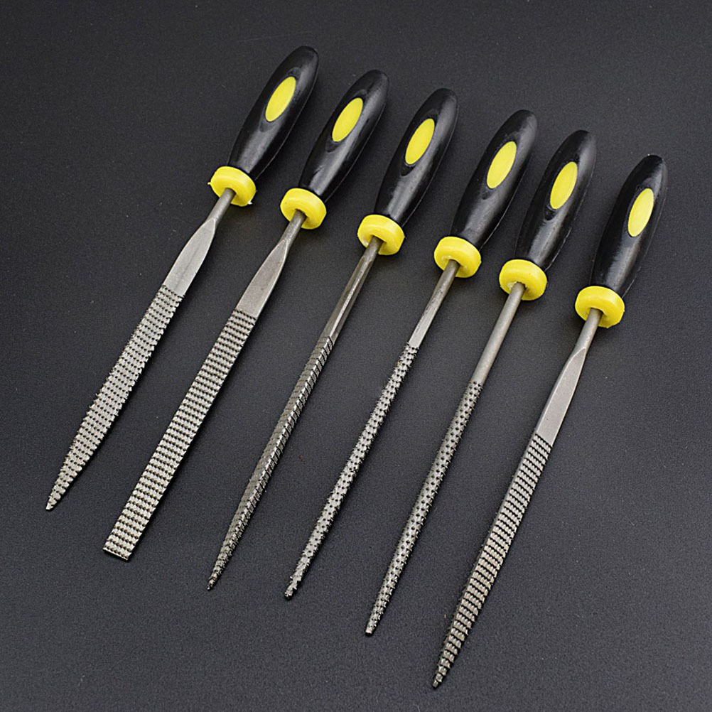 Woodworking Files And Rasps - 6pcs Set Rasp Kayu 6pcs Alat