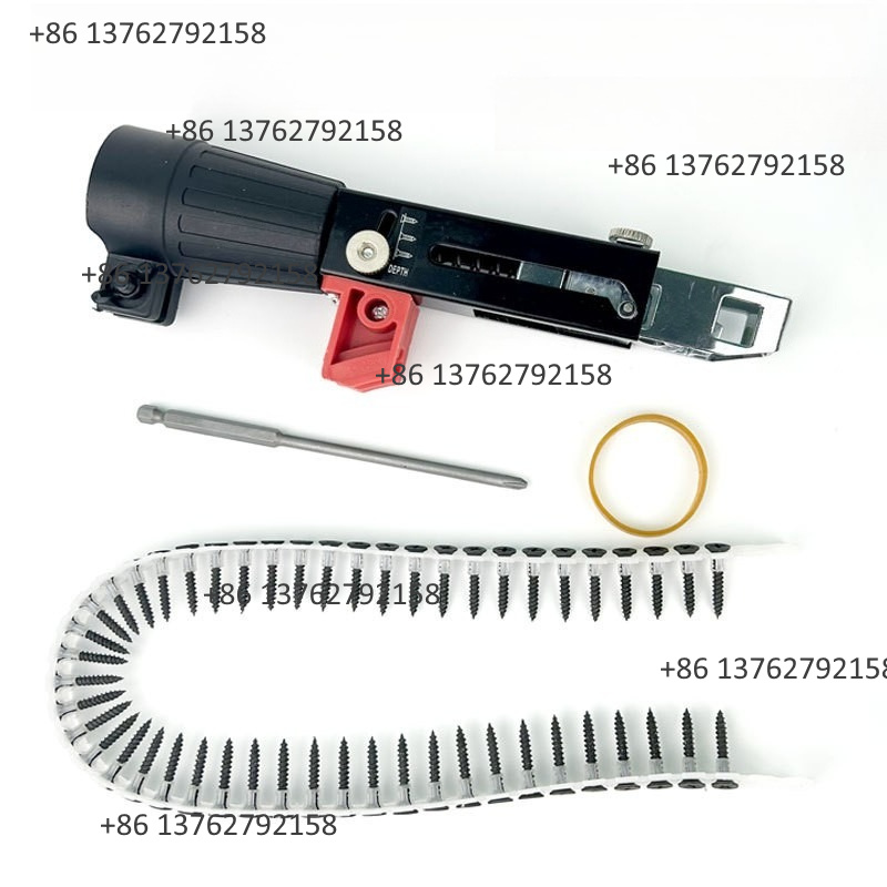 Woodworking Tools - Adaptor Bor Pengumpan Sekrup Otomatis, Konverter