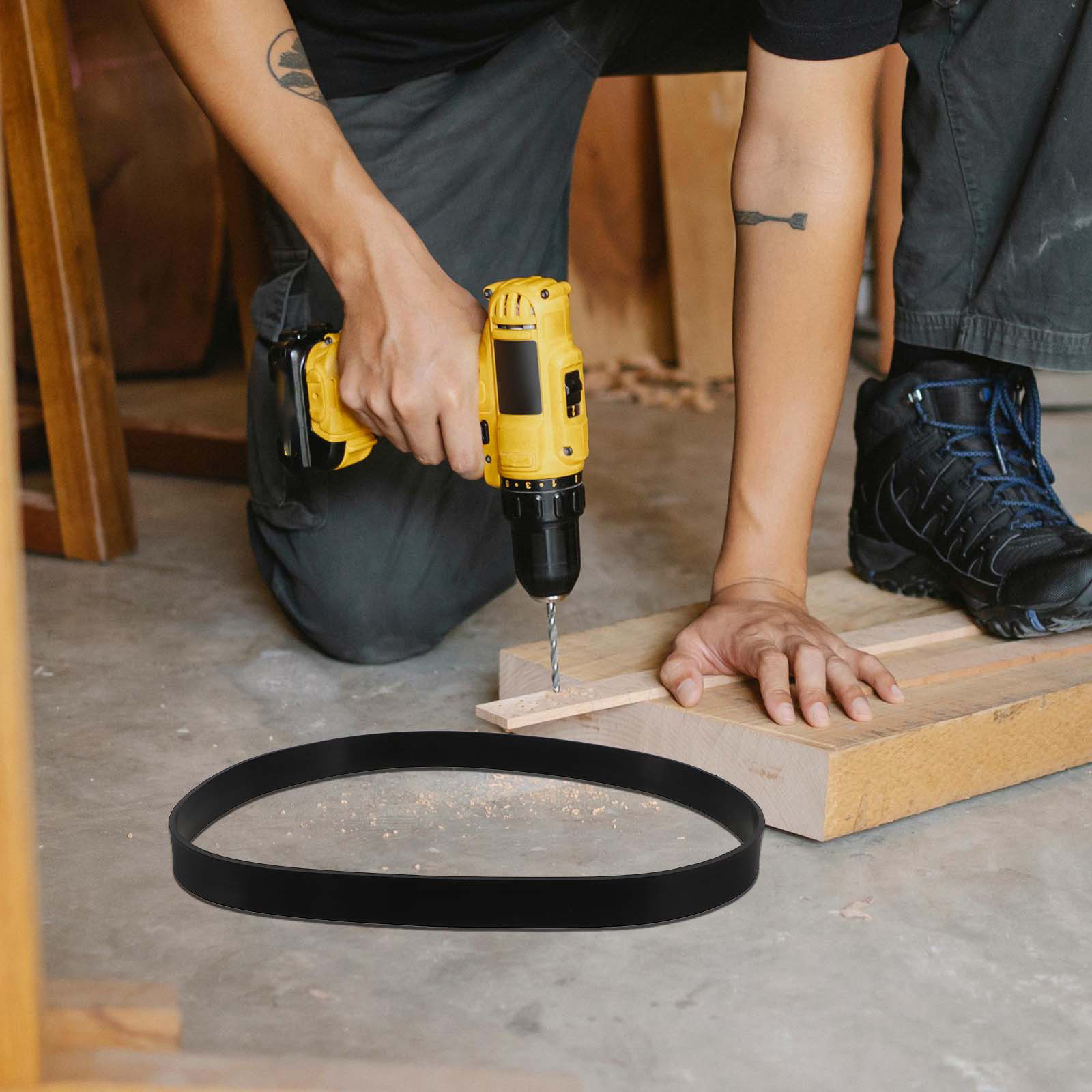 Woodworking Tools - 2Pcs Sabuk Karet Pengganti Ban untuk