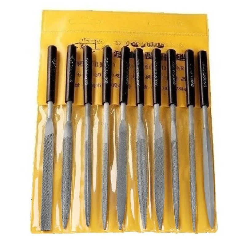 Woodworking Files And Rasps - 10pcs/set Set Kikir Jarum Logam, Kikir