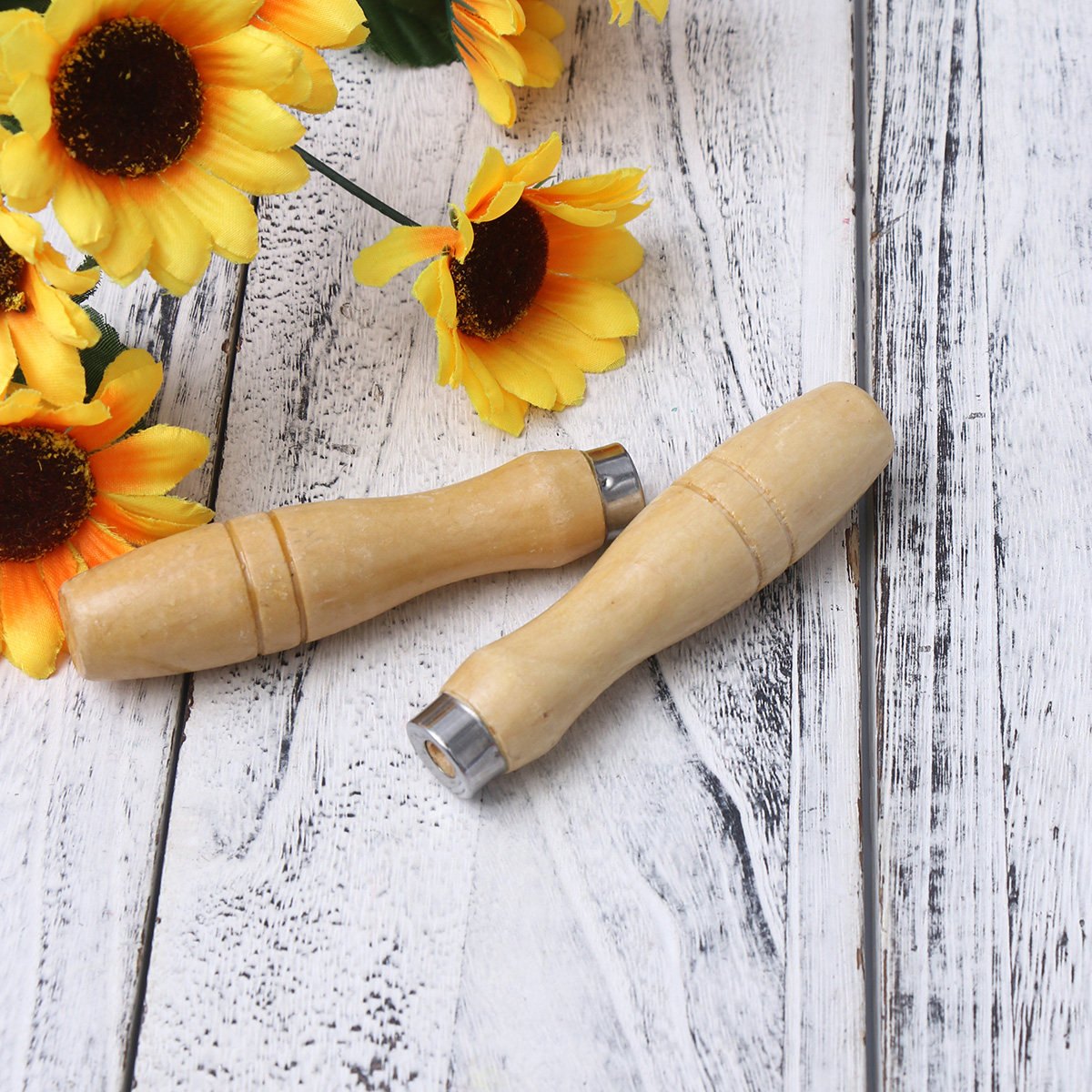 Woodworking Files And Rasps - 5 Buah Gagang Kayu untuk Set