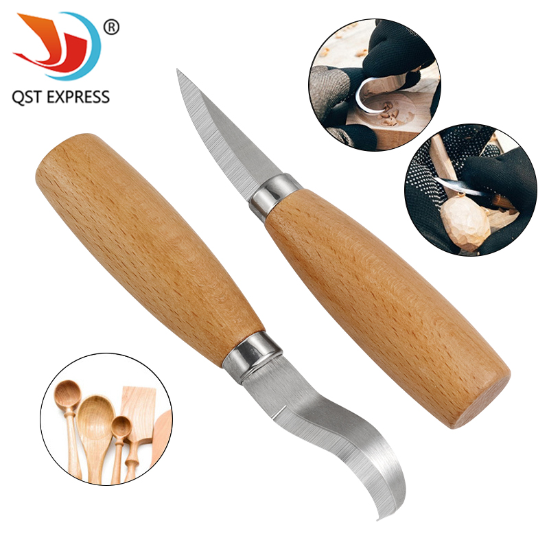 Woodworking Joinery - Pisau Ukir Besi Tahan Karat Gagang