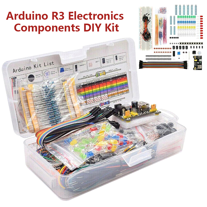 Woodworking Kits For Beginners - Komponen Elektronik Kapasitor Elektrolit Resistor Led
