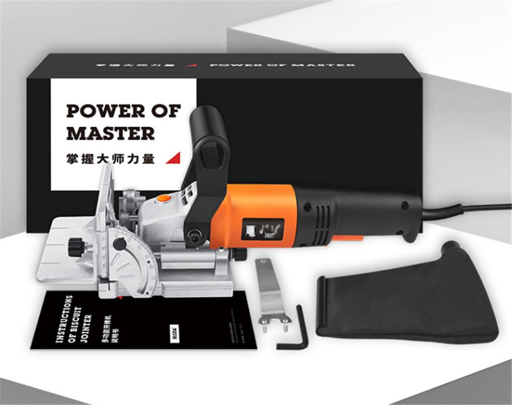 Woodworking Jointer - Alat Listrik Penggabung Biskuit 760W Mesin