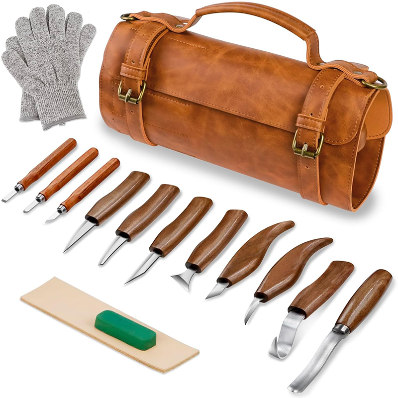 Woodworking Kits For Beginners - Peralatan Ukir Kayu Pisau Set Pisau