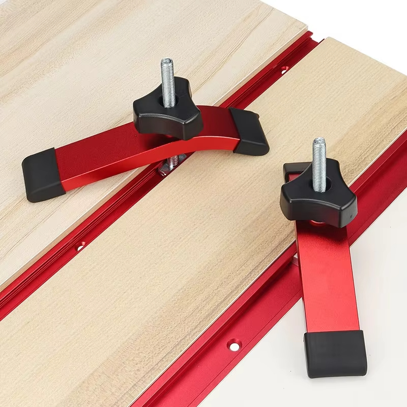 Woodworking Joinery - 1/2 Buah Penjepit Penahan Cepat Aluminium