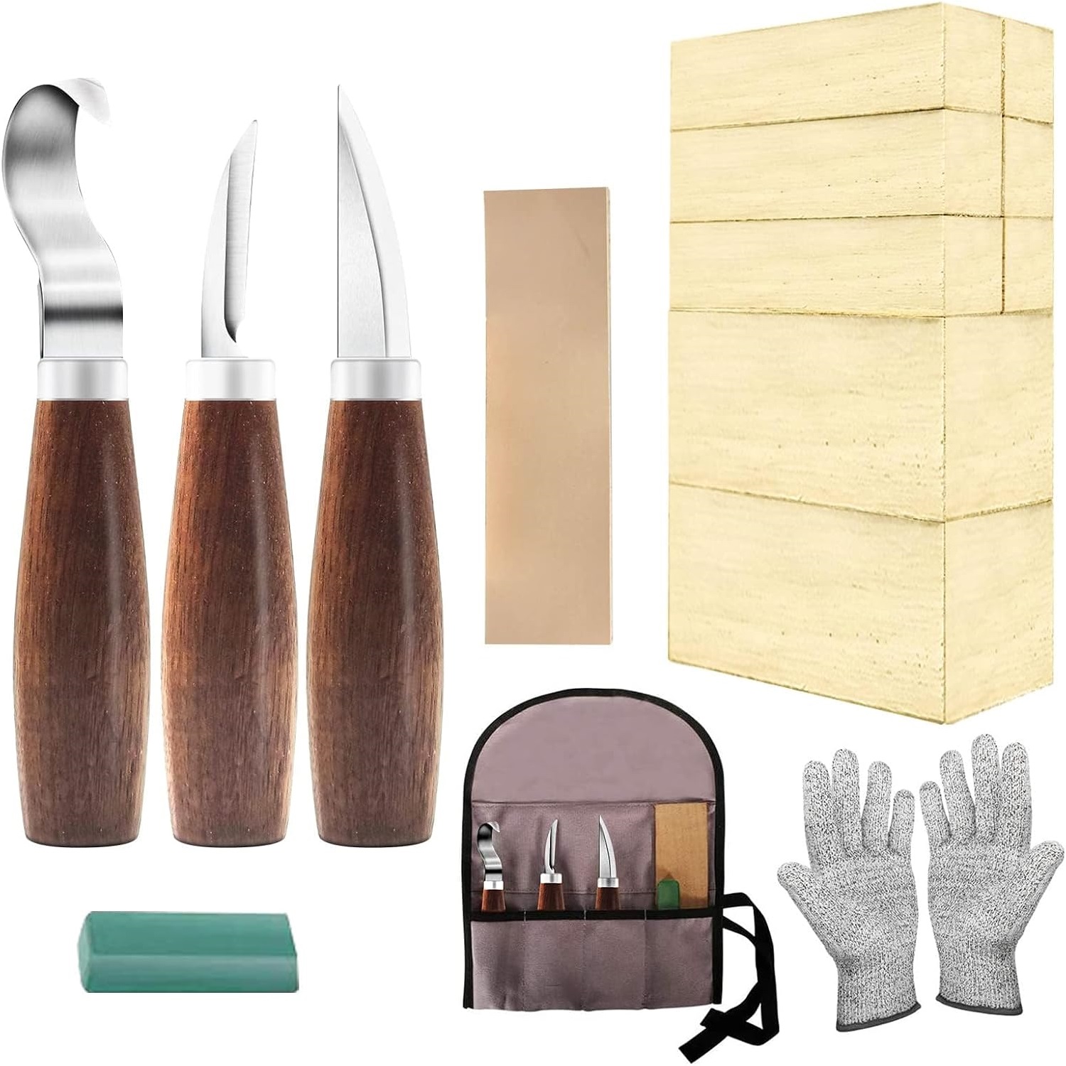 Woodworking Kits For Beginners - Kit Pemula Ukiran Kayu dengan Set