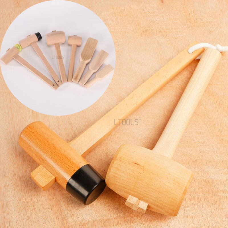 Woodworking Hammer - Palu Beech Kayu Tongkat Kayu Solid