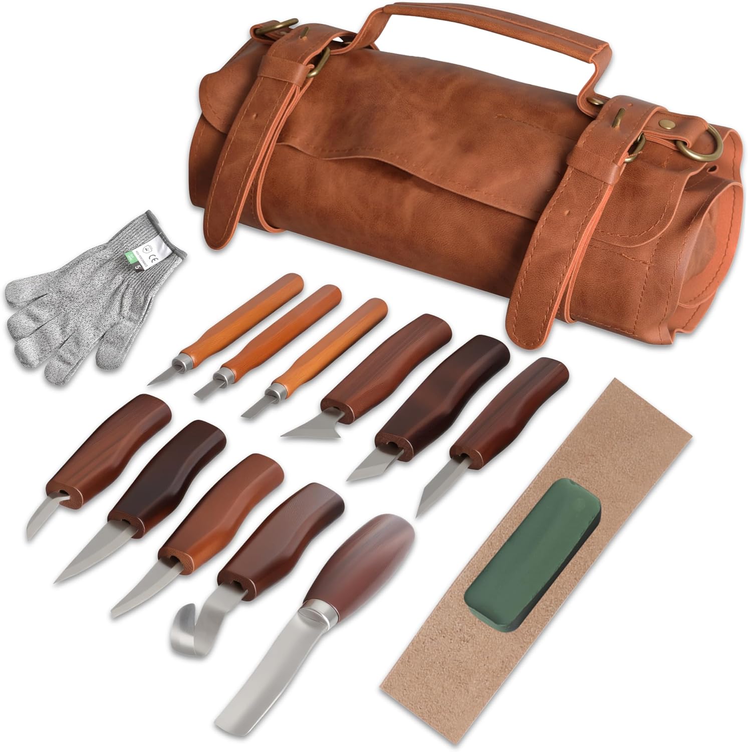 15 Buah Set Alat Ukir Kayu Pro - Woodworking Kits For Beginners ulasan dan harga