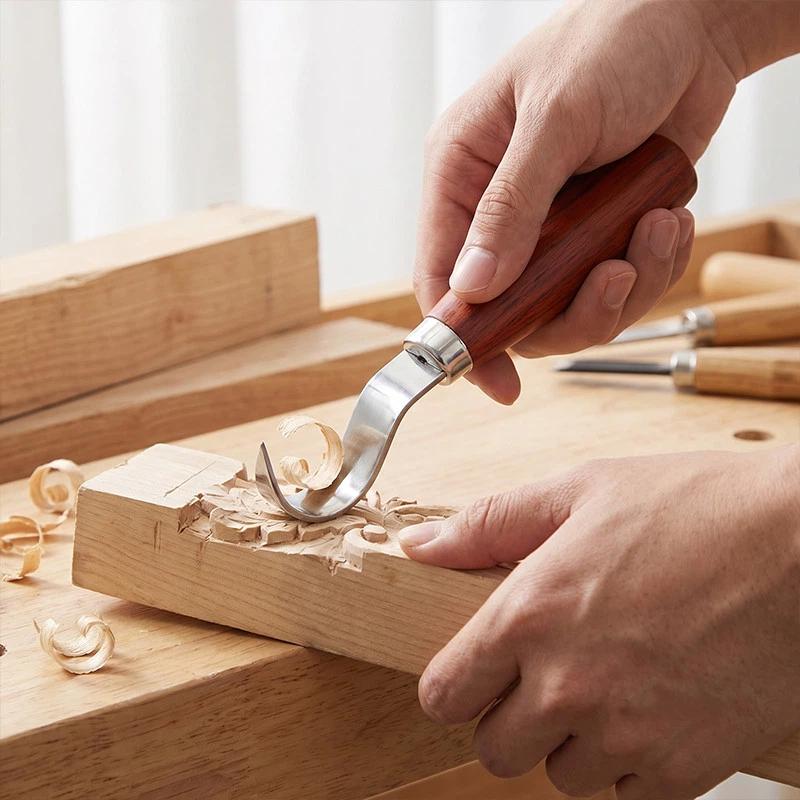 1 Buah Pisau Ukir Kayu Peganga - Woodworking Joinery ulasan dan harga