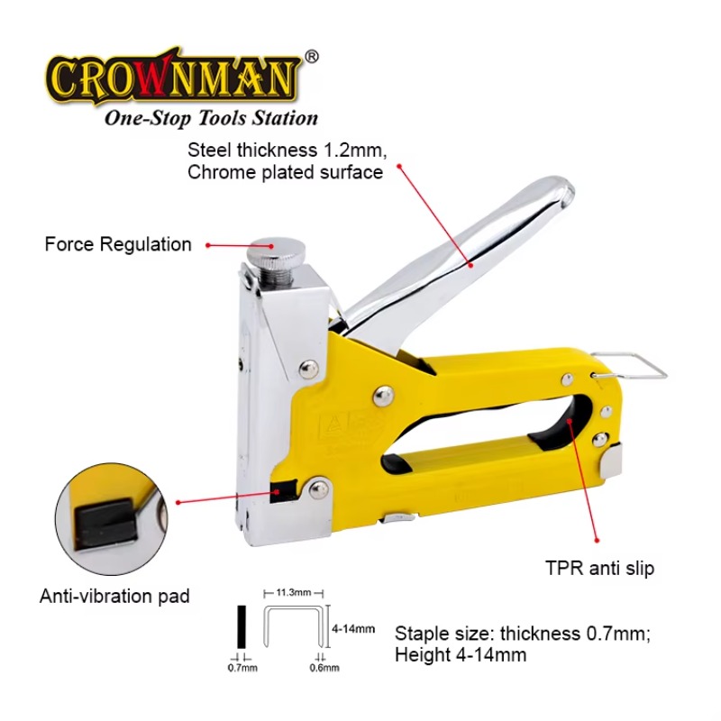 Pistol Paku Manual untuk Peker - Woodworking Tools ulasan dan harga