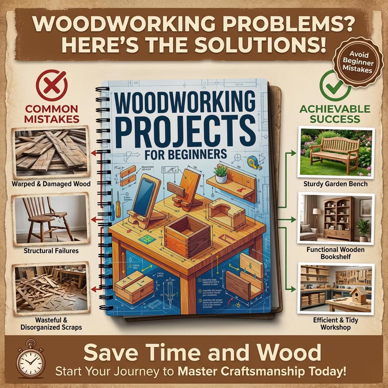 Rencana Kerajinan Kayu Sederha - Woodworking Ideas For Adults ulasan dan harga