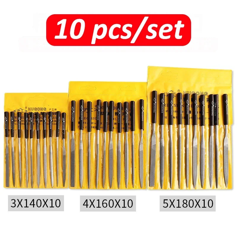WEELEE 10pcs Set Kikir Jarum L - Woodworking Files And Rasps ulasan dan harga