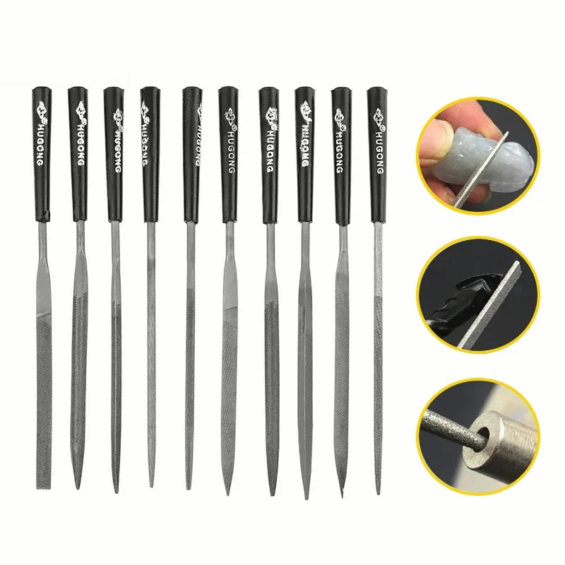 WEELEE 10pcs Set Kikir Jarum L - Woodworking Files And Rasps ulasan dan harga