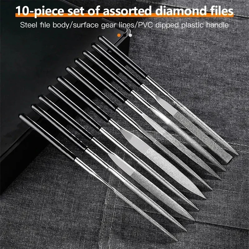 WEELEE 10pcs Set Kikir Jarum L - Woodworking Files And Rasps ulasan dan harga