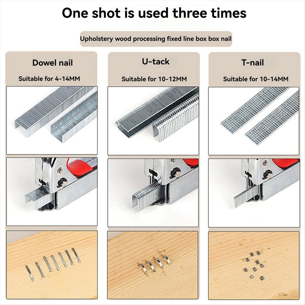 N82R Manual Stapler Tiga Fungs - Woodworking Tools ulasan dan harga