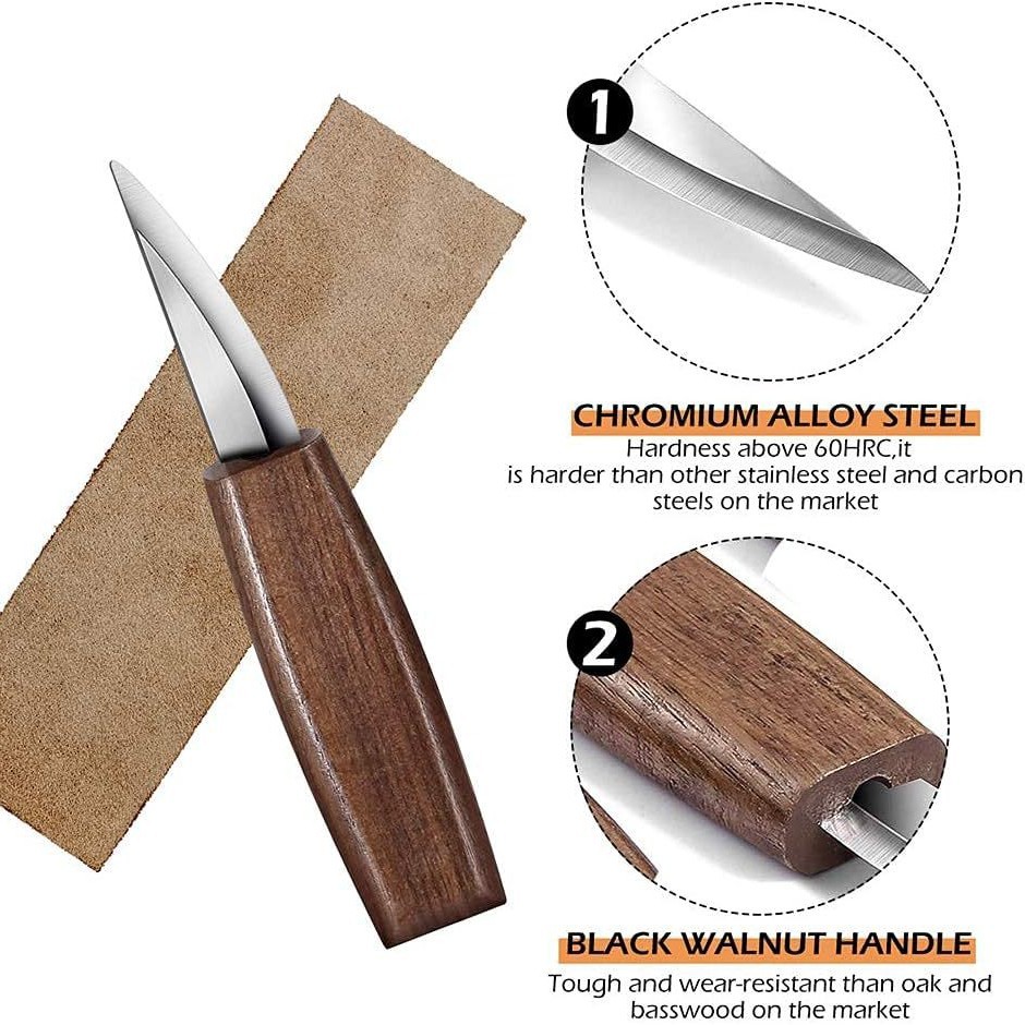 8pcs Peralatan Ukir Kayu Set P - Woodworking Kits For Beginners ulasan dan harga