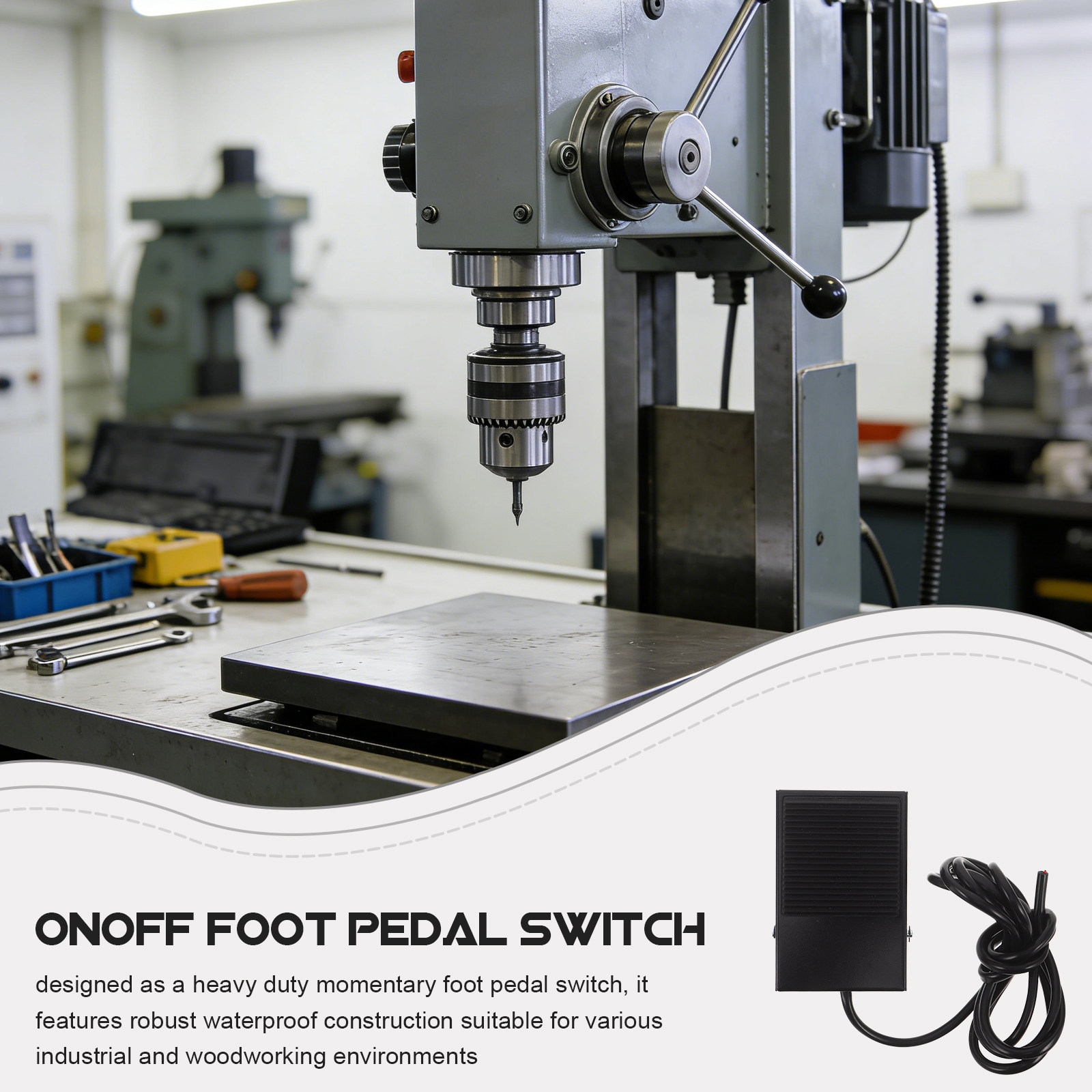 Sakelar Pedal Kaki Sementara u - Woodworking Industries ulasan dan harga