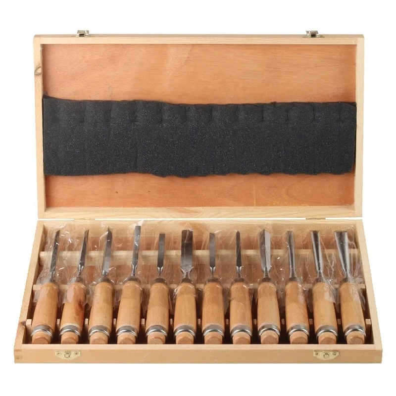 Set Pahat Kayu Manual 12 Buah, - Woodworking Joinery ulasan dan harga