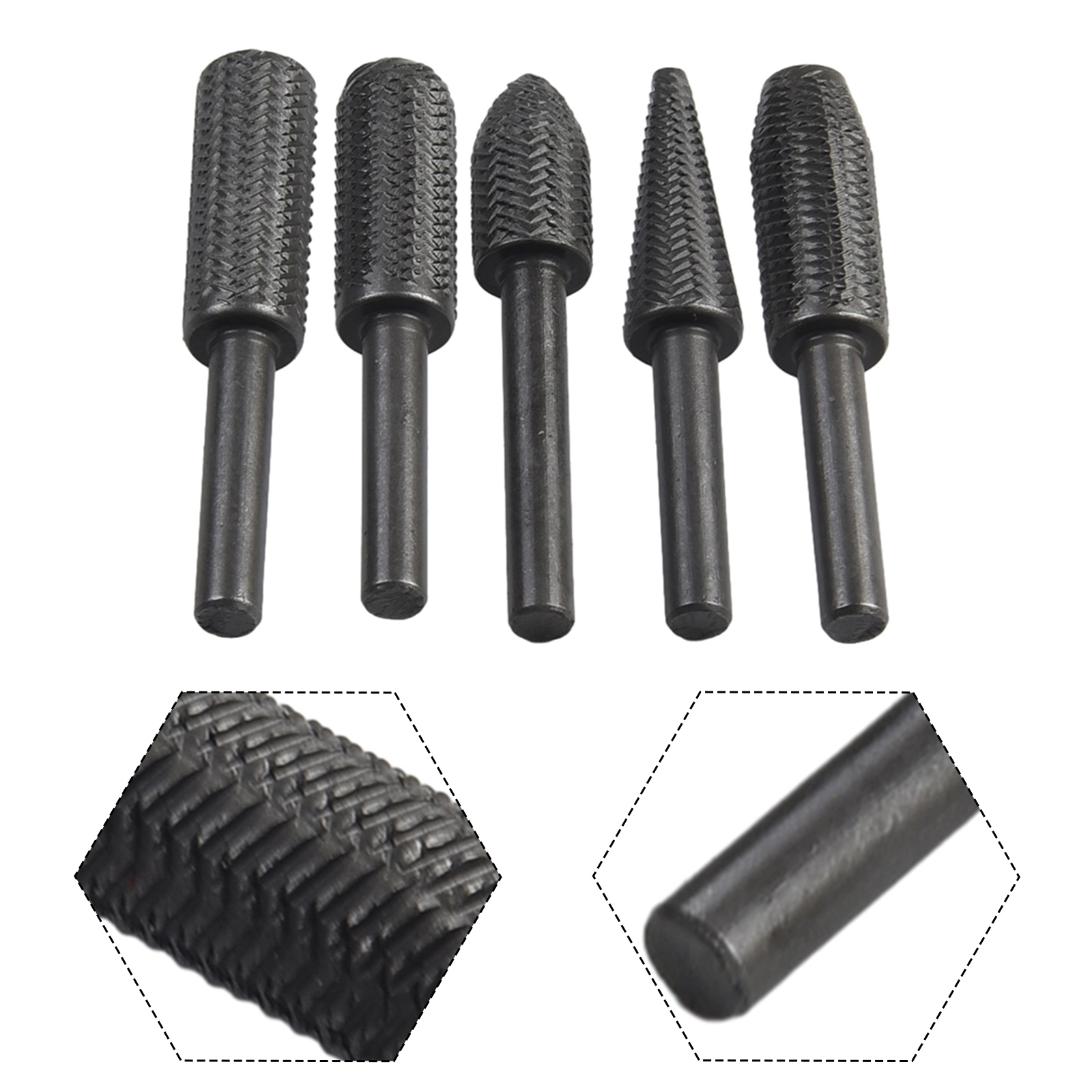 5 Buah Set Kikir Putar Potong  - Woodworking Files And Rasps ulasan dan harga