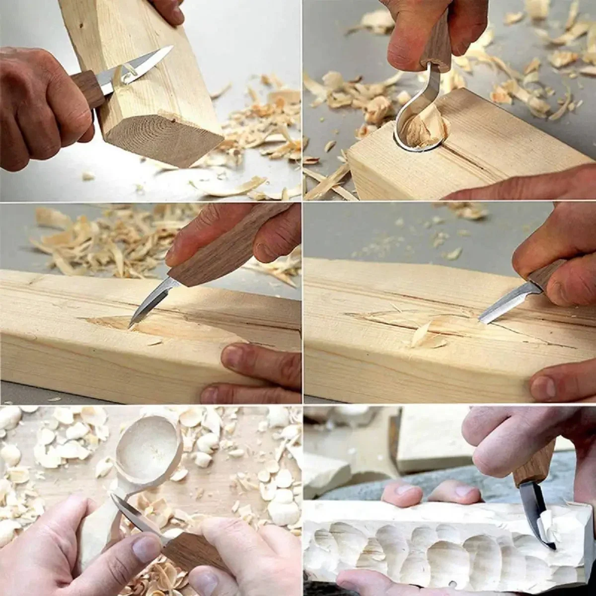 Set Pisau Ukir Tangan Kit Ukir - Woodworking Kits For Beginners ulasan dan harga
