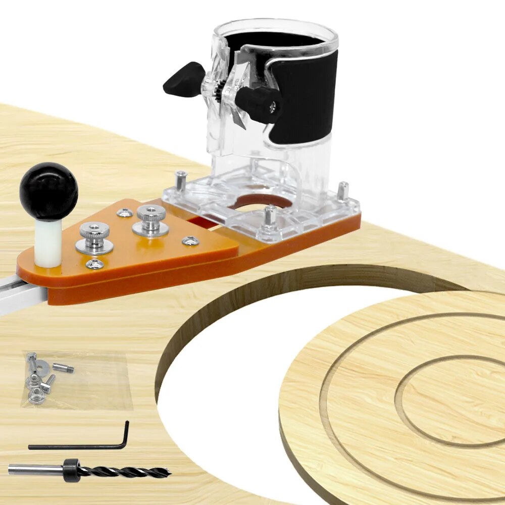 Jig lingkaran pemotong elektri - Woodworking Jointer ulasan dan harga