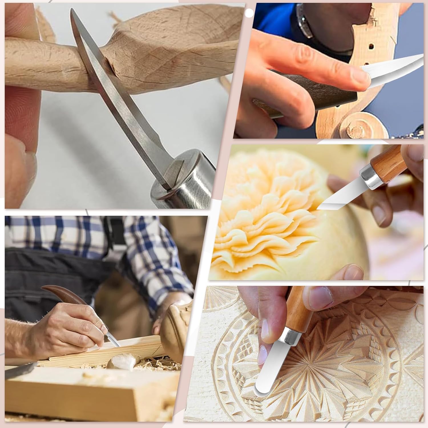 Kit Pemula Ukiran Kayu dengan  - Woodworking Kits For Beginners ulasan dan harga