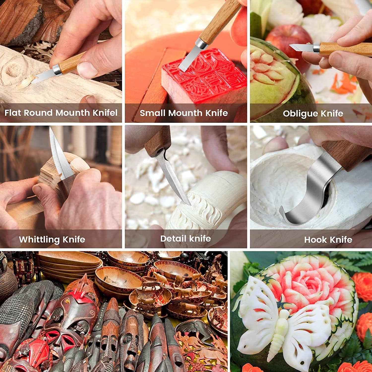 Kit Pemula Ukiran Kayu dengan  - Woodworking Kits For Beginners ulasan dan harga
