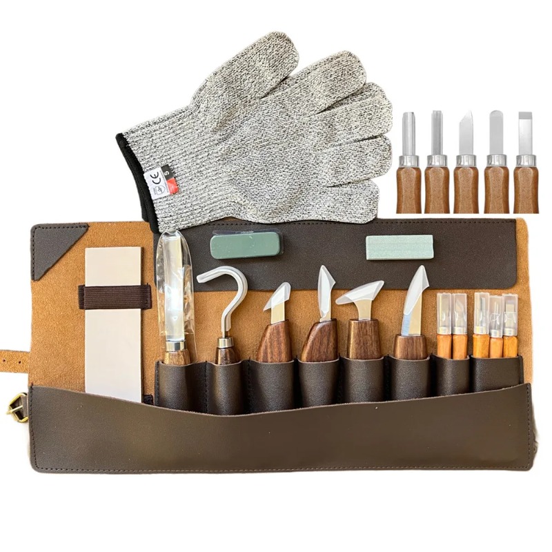 Peralatan Ukir Kayu, Set Pisau - Woodworking Kits For Beginners ulasan dan harga