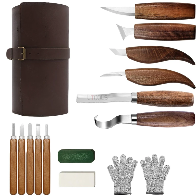 Peralatan Ukir Kayu, Set Pisau - Woodworking Kits For Beginners ulasan dan harga