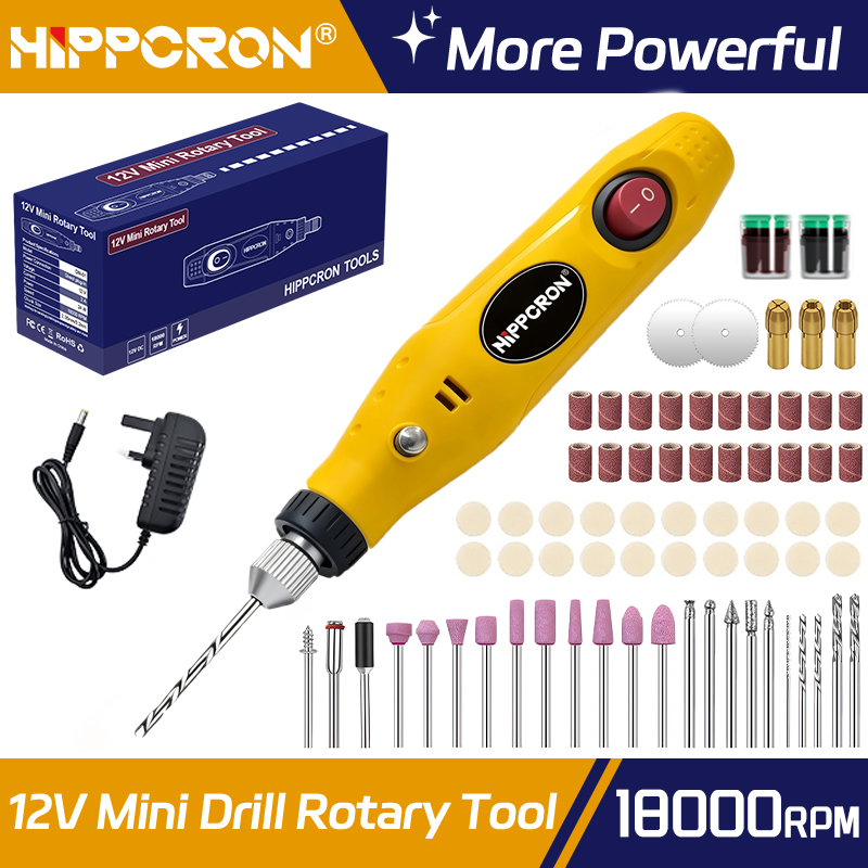 Hippcron Mini Handheld Electri - Woodworking Uk ulasan dan harga