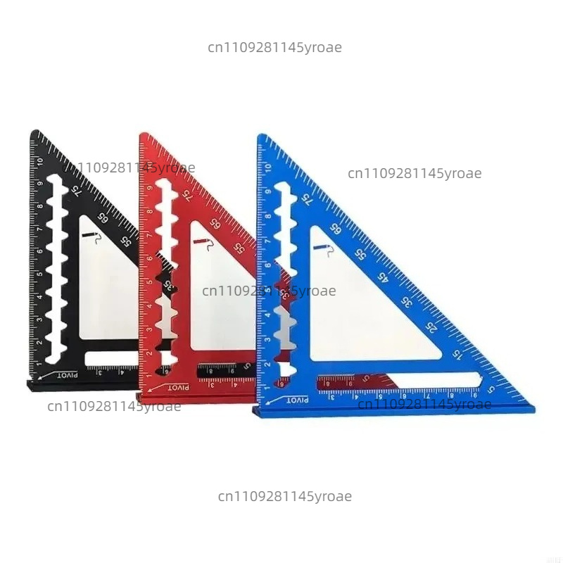 Penggaris Segitiga Aluminium 4 - Woodworking Tools ulasan dan harga