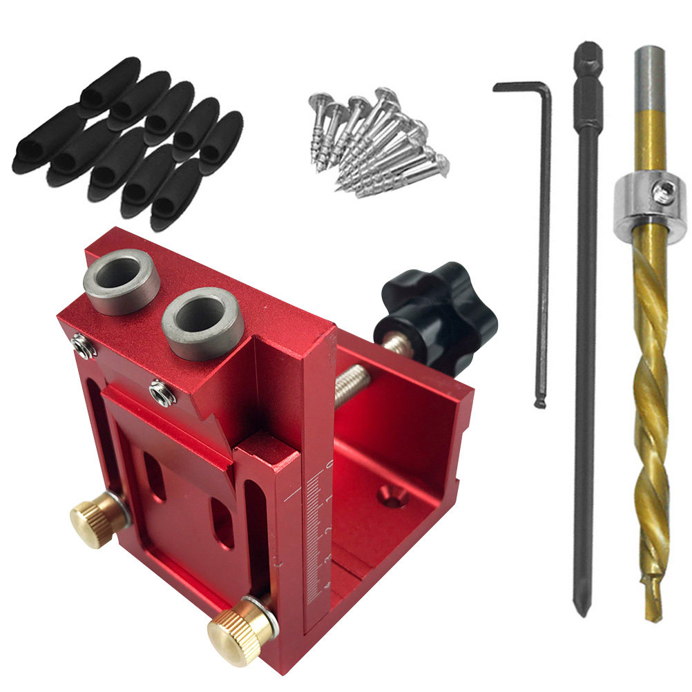 Pocket Hole Jig 1 Set 15 Deraj - Woodworking And Carpentry ulasan dan harga