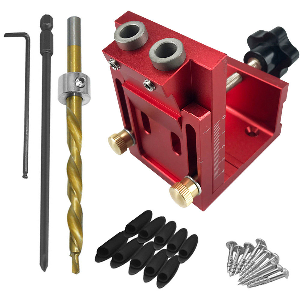 Pocket Hole Jig 1 Set 15 Deraj - Woodworking And Carpentry ulasan dan harga